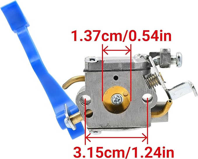 590460102 Carburetor for Husqvarna 125B 125BX 125BVX Leaf Blower Trimmer Replace Zama C1Q-W37 with 545112101 Air Filter 581798001 Fuel Line Kit