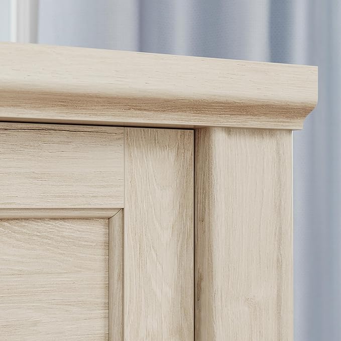 Sauder Hammond Lateral File, L: 32.87" x W: 20.55" x H: 30.0", Chalk Oak Finish