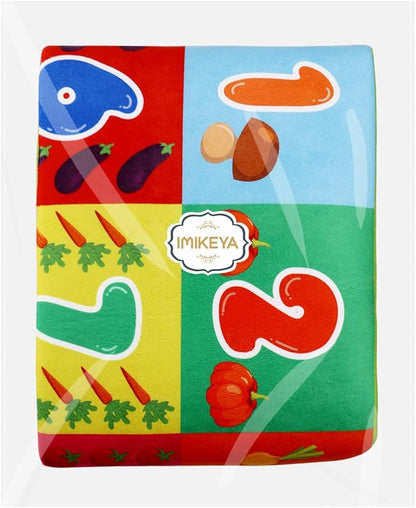 Kids Educational Rug Playtime Collection ABC, Numbers and Shapes Learning Carpet Kids Play Rug Mat Playmat for Playroom Bedroom, 55.1 x 43.3 inch