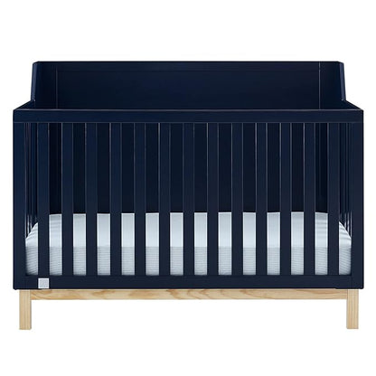GAP babyGap Oxford 6-in-1 Convertible Crib - Greenguard Gold Certified, Navy/Natural, 1 Unit