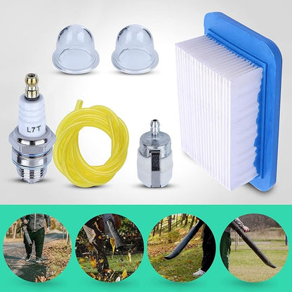 Adefol A226000032 Air Fuel Filter Line Spark Plug Backpack Leaf Blower Tune Up Kit for Echo PB-403H PB-403T PB-413T PB-500T PB-500H PB-620 PB-620ST PB-650 PB-755ST PB-755SH