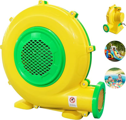 1100Watt/1.5HP High Power Air Blower for Large Inflatables, GONFLABLE Inflatable Bounce House Blower, Portable Fan Pump Blower Corded Commercial for Bouncy Castle, Jumper, Water Slide