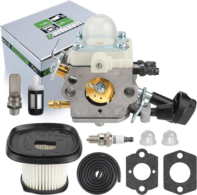BG86 Carburetor for Stihl BG86 BG86C SH86 SH86C BG86CE BG86Z replace for 4241 120 0616, 4241 120 0607, 4241 120 0600, for Zama C1M-S261B, C1M-S261C with Muffler Stub Spark Arrestor w/Screen