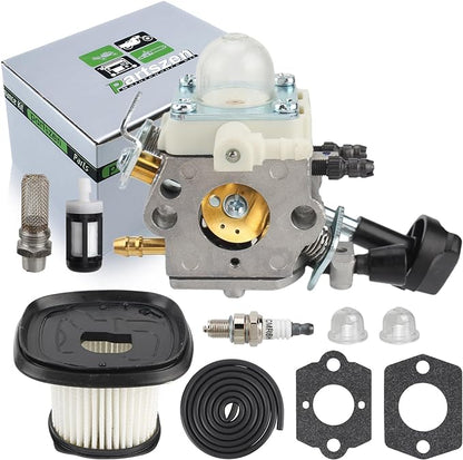 BG86 Carburetor for Stihl BG86 BG86C SH86 SH86C BG86CE BG86Z replace for 4241 120 0616, 4241 120 0607, 4241 120 0600, for Zama C1M-S261B, C1M-S261C with Muffler Stub Spark Arrestor w/Screen
