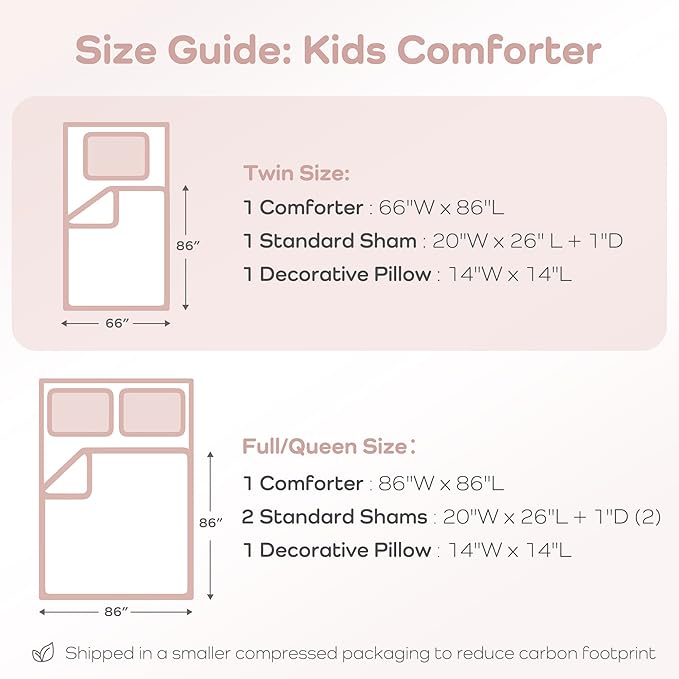 Mi Zone Kids Twin Comforter Set, Celestial Metallic Comforter Set Starry Sky, Moon & Sun Comforters, All Seasons Lightweight & Fluffy Comforter Bed Set, 1 Sham, Celia, Twin, Blush/Gold 3 Piece