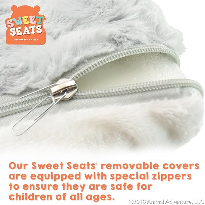 Animal Adventure | Sweet Seats | Pink Bear Children's Plush Chair