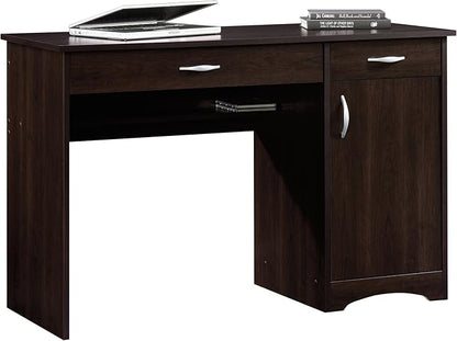Sauder Beginnings Desk, Cinnamon Cherry finish