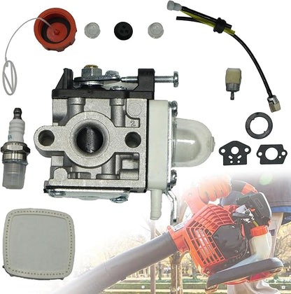 A021004700 A021000722 A021000723 New Carburetor Kits with Air Filter Fits for Echo PB-2520 Leaf Blower Replaces A021004700 A021000722 A021000723