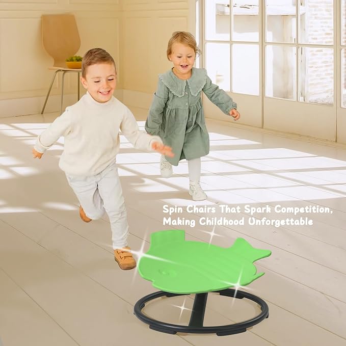 Autism Kids Swivel Chair Sensory Play & Balance Training, Spinning Chair for Autistic Kids Body Coordination & Therapy Ideal for Autism Sensory Chair for Kids 3+