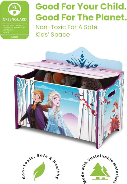 Delta Children Deluxe Toy Box, Disney Frozen II