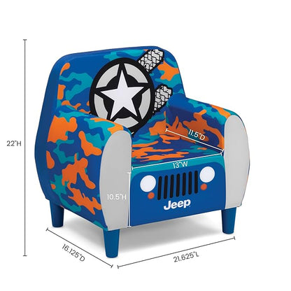 Delta Children Jeep Foam Chair