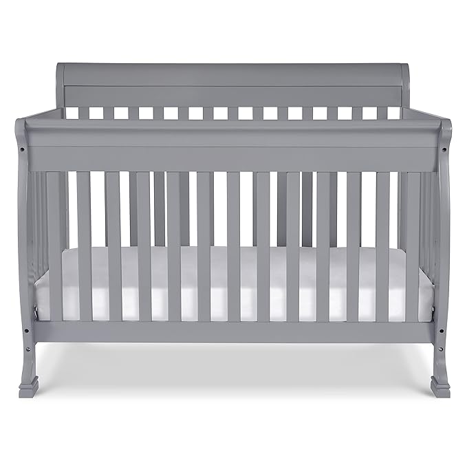 DaVinci Kalani 4-in-1 Convertible Crib in Grey, Greenguard Gold Certified
