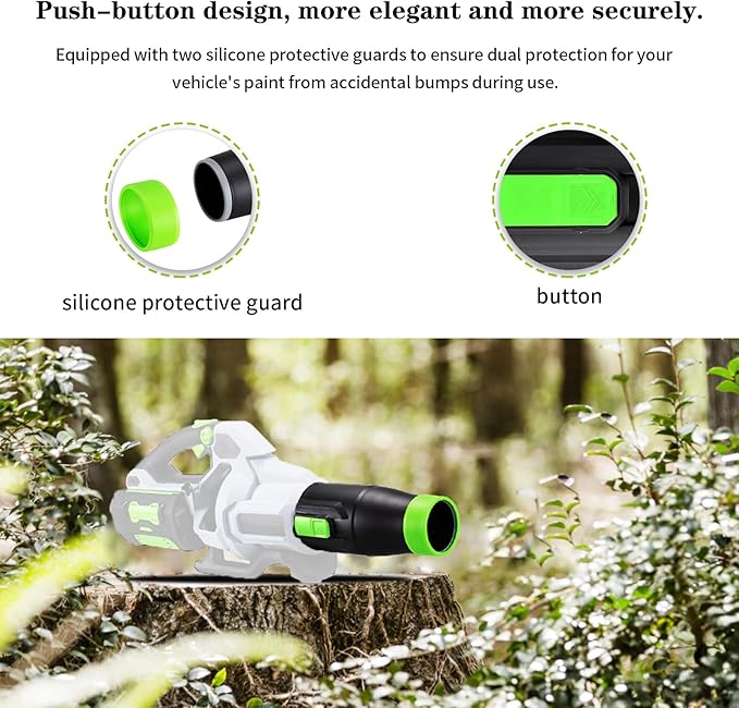 Stocky Car Drying Nozzle for EGO Blower, Work for EGO Power+ 530, 575, 580, 615, 650, 765 CFM Blower(1 Pack, no Tool)