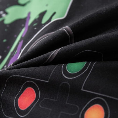 Gamer Comforter Sets for Teen Boys Gaming Bedding Sets Full Set Video Game Bedspread Gamepad Bedding Kids Controller Quilt and Pillowcases