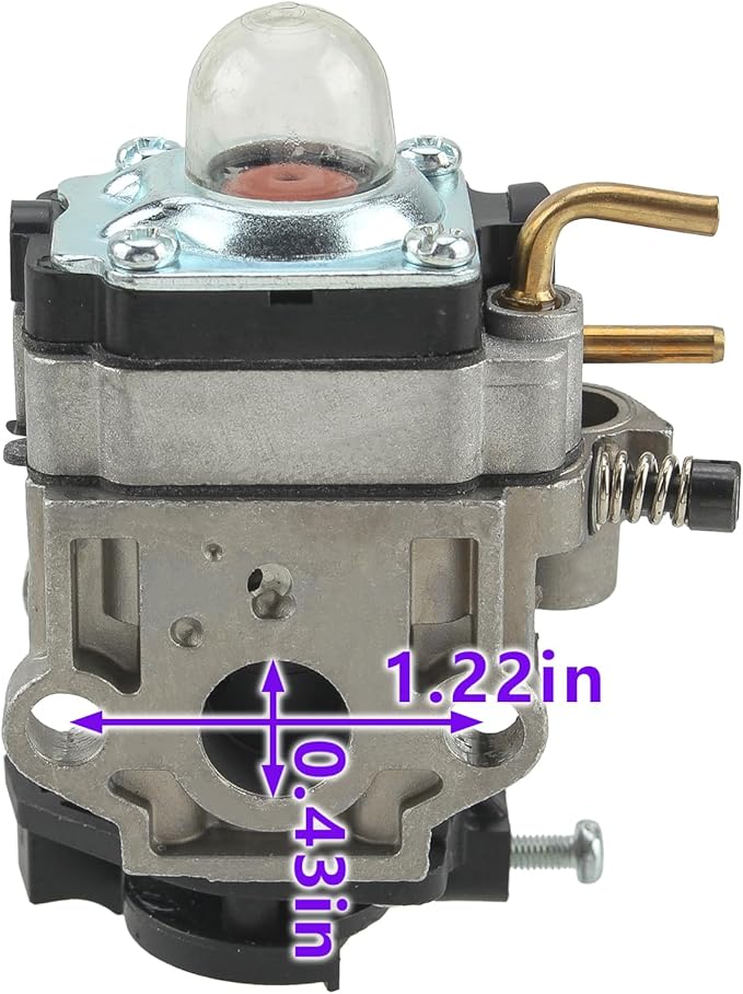 Carbhub RY25AXB 308054121 Carburetor Fit for Walbro Ryobi Fan, BM25AXBVNM, RY25AXB Jet Fan Blower Replace 095159009 4-13-20 090159001 8-21-18 090159002 8-20-18 090159004 11-18-19