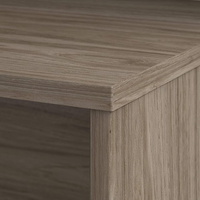 Bush Business Furniture 500 Home-Office-desks, 72W, Modern Hickory