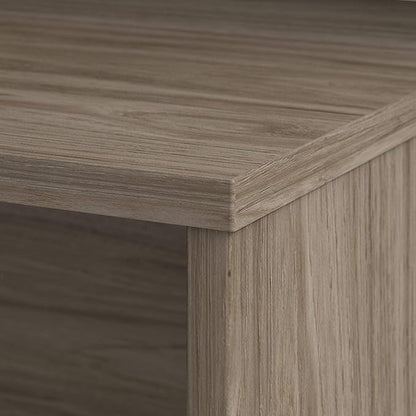 Bush Business Furniture 500 Home-Office-desks, 72W, Modern Hickory