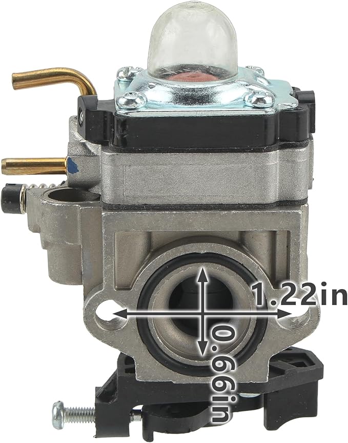 308054121 Carburetor Fits for Ryobi RY25AXB 25cc Gas Jet Fan Blower with Gasket Fuel Line Filter