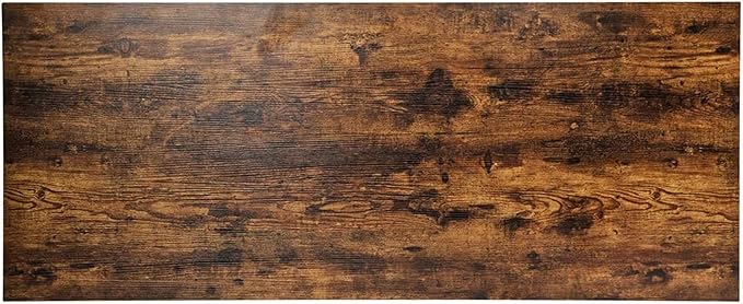 TOPSKY One-Piece Table Top for Electric Standing Desk Adjustable Desk (Rustic Brown., 58.3x26.8x0.7)