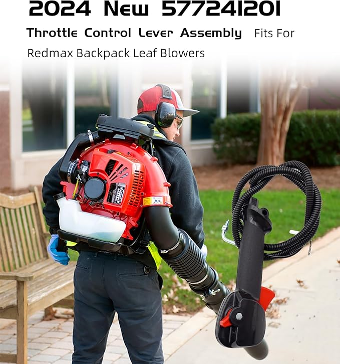 Throttle Control Lever Assembly Fits for Redmax Backpack Leaf Blowers,for EBZ6500RH EBZ7500RH EBZ8500RH,Replace part number 577241201-1 year warranty ﻿