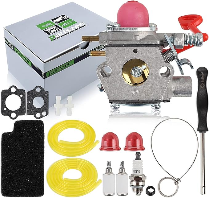 545081855 WT-875 WT-875A Carburetor for Craftsman 358794650 Poulan pro BVM200C BVM200VS P200C GBV325 P325 Blower with Spark Plug