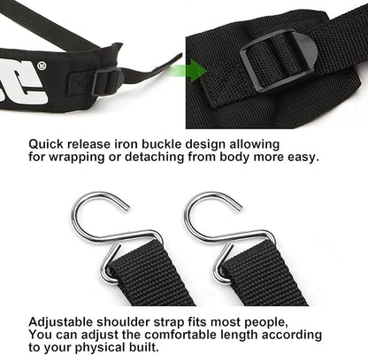 Backpack Blower Straps C061000110 for Echo Leaf Blower Shoulder Strap C061000111 PB-500 PB-265LN PB-403H PB-413H PB-460 PB-610 PB-620 PB-650 PB-755 Fits - 2 Pack