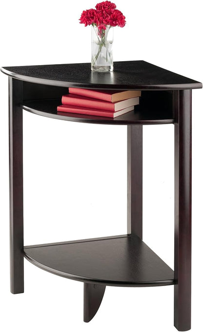 Winsome Liso Corner Desk, Espresso