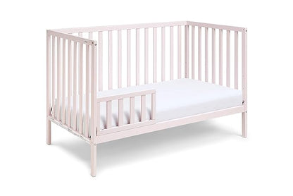 Suite Bebe Palmer 3 in 1 Convertible Crib - Quick Ship, Pastel Pink