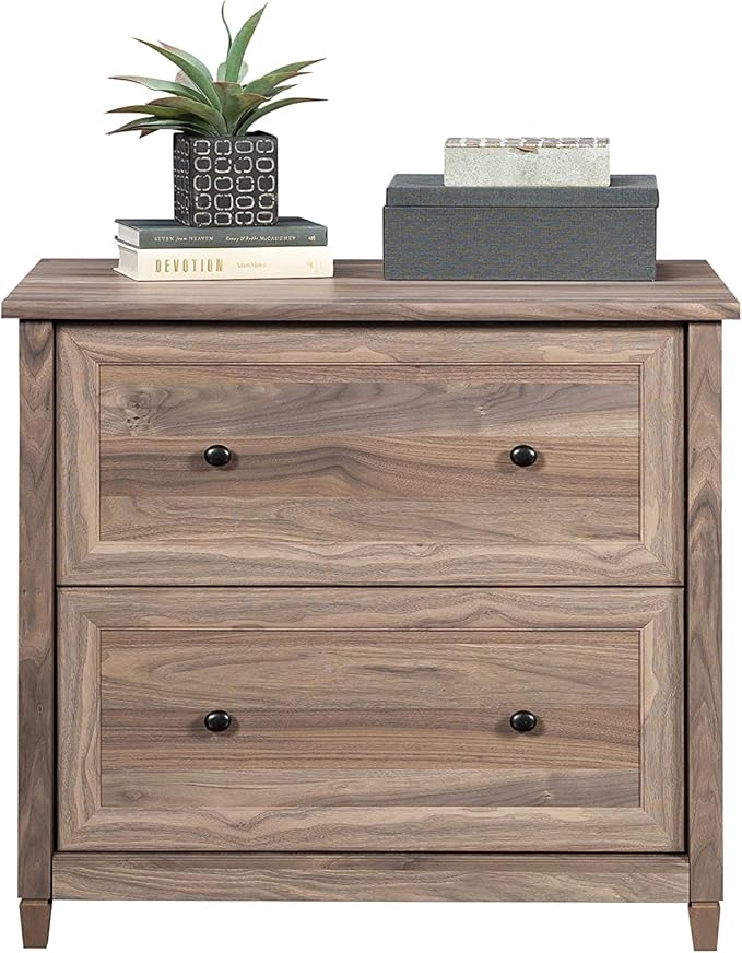 Sauder County Line Dresser, L: 33.31" x W: 23.47" x H: 29.37", Washed Walnut Finish
