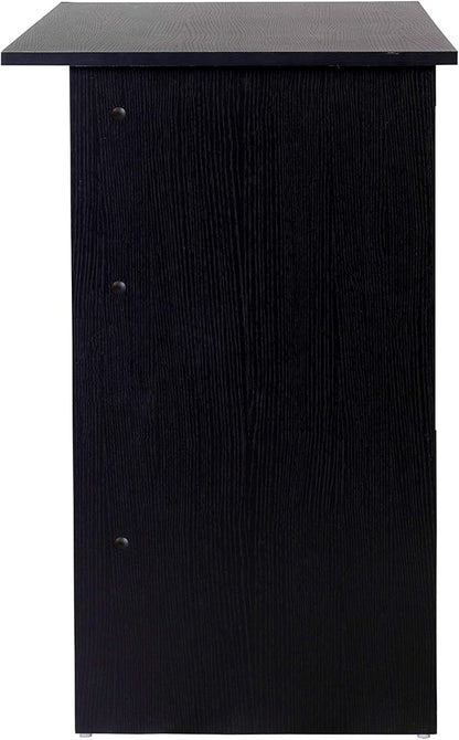 OneSpace Adina 2 Drawers Writing Desk, Black