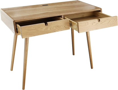 American Trails Freedom USB Ports Desk, Natural Oak