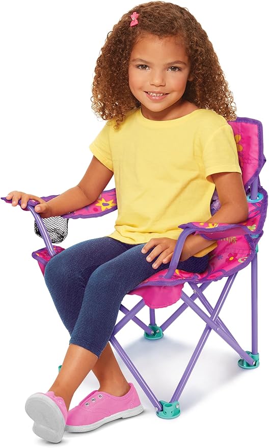 Disney's Encanto Kids Chair Foldable for Camping, Sports or Patio with Carry Bag, Toddlers 24M+