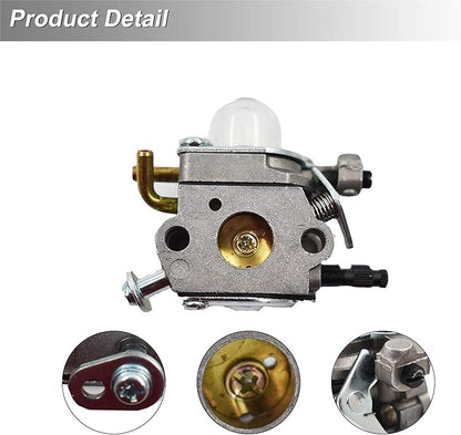C1U-K42 Handheld Leaf Blower Carburetor Replacement for Echo PB-2100 PB-2155 with 13031054130 Air Fuel Filter Line Kit C1U-K42B C1U-K42A 12520020565
