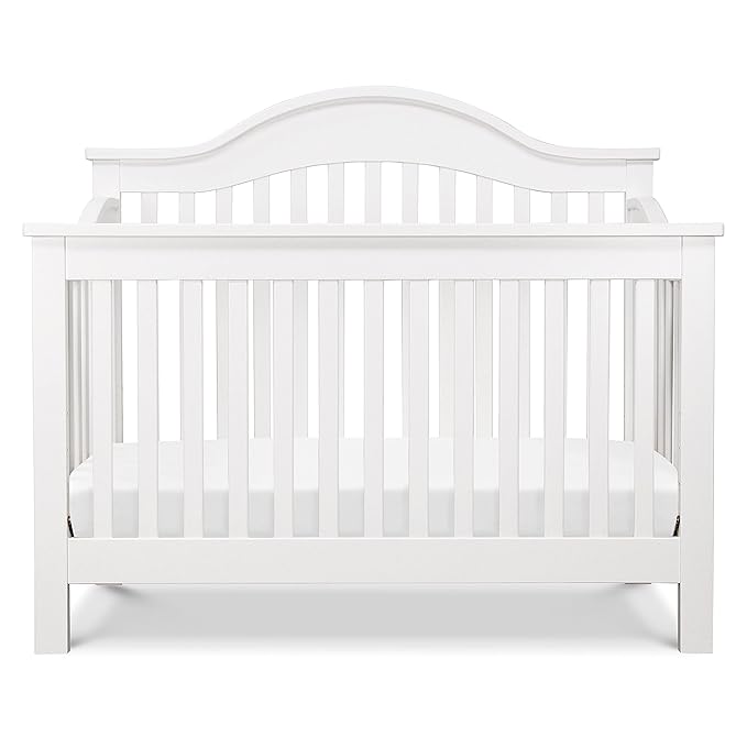 DaVinci Jayden 4-in-1 Convertible Crib in White, Greenguard Gold Certified