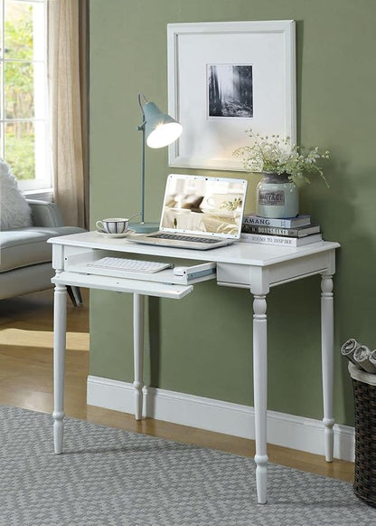 Convenience Concepts French Country Desk, White