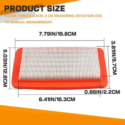 Air Filter Replacement for RedMax Parts T401282310 EBZ8500 EBZ8001 H Parts 512652001 Backpack Blower 170BT 180BF Leaf Blower 570BFS 580BTS