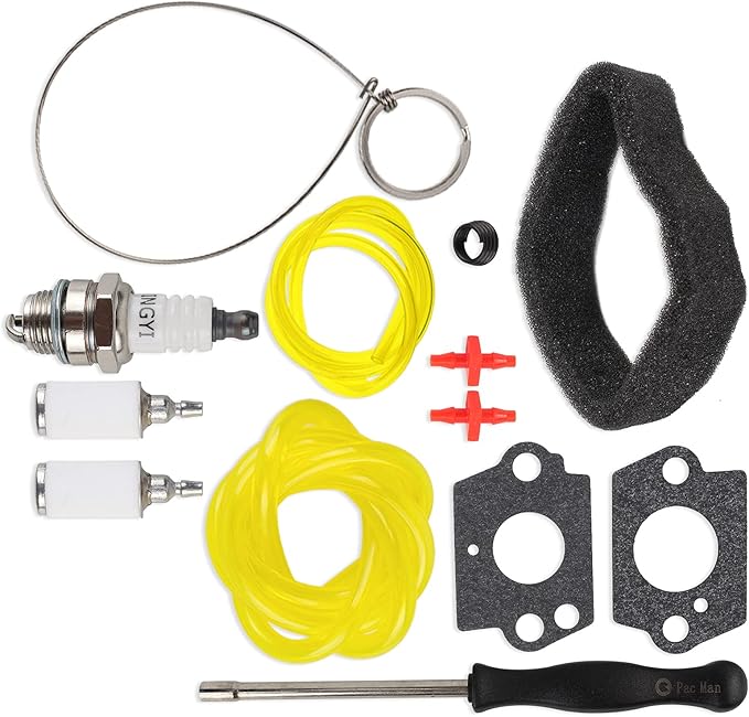 308054114 308054075 Carburetor for Homelite Carburetor Fits for 26B Leaf Blower UT09526 with Carburetor Adjusting Tool Air Filter