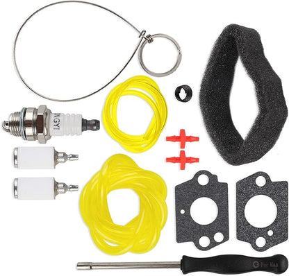 308054114 308054075 Carburetor for Homelite Carburetor Fits for 26B Leaf Blower UT09526 with Carburetor Adjusting Tool Air Filter