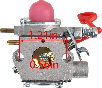 545081855 WT-875 WT-875A Carburetor for Craftsman 358794650 Poulan pro BVM200C BVM200VS P200C GBV325 P325 Blower with Spark Plug