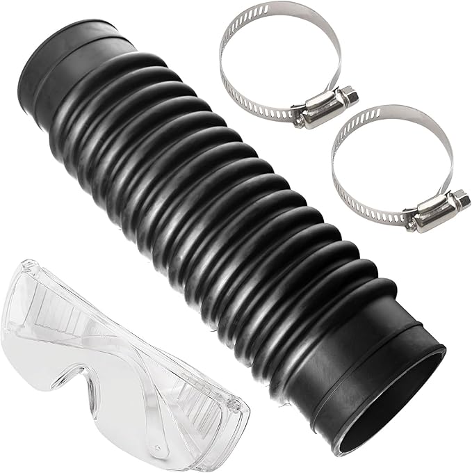 21001308360 Flexible Blower Tube Pipe W/Goggles for Echo PB-4600, PB-460LN, PB-461LN, PB-46HT, PB-46LN, PB-600, PB-6000 Backpack Blower - Replace 210013-08360, 21001308260