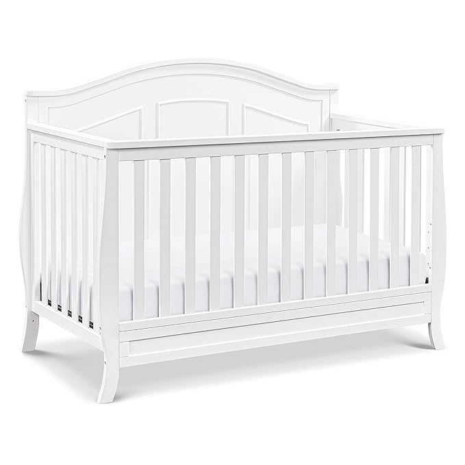 DaVinci Emmett 4-in-1 Convertible Crib in White, Greenguard Gold Certified