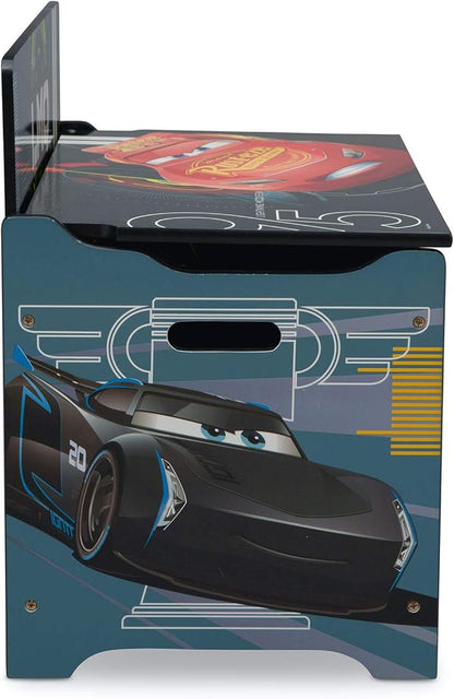 Delta Children Deluxe Toy Box, Disney/Pixar Cars