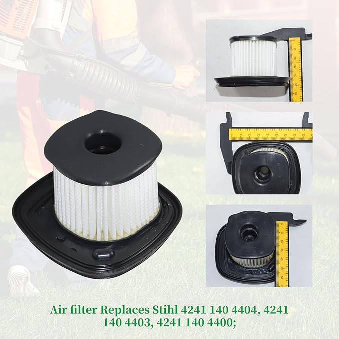 BG86 Carburetor with BG86 Air filter BG86 Stub Spark Arrestor Replaces ZAMA C1M-S261B, C1M-S261C, 4241 120 0606, 4241 120 0607 for Sthil SH86, SH86C, BG86, BG86CE, BG86Z, BG86CEZ Leaf Blowers