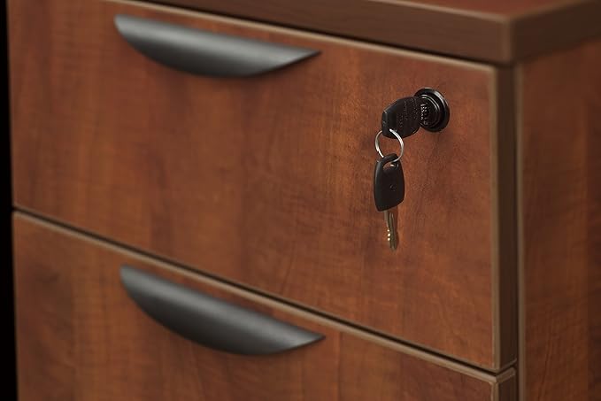 Regency Pedestal Legacy Box File, 15.5" x 22", Cherry