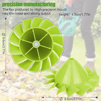 Blower Fan Replacement for Ryobi Leaf Blower 18V One+ P2108 & P21081 Cordless - Fan Blades Replacement Part # 529437004 529437003 529437001