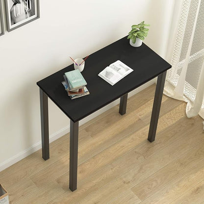 SogesGame Small Computer Desk, 31.5 inches Small Office Desk Computer Table Study Writing Desk Workstation for Home Office, Black