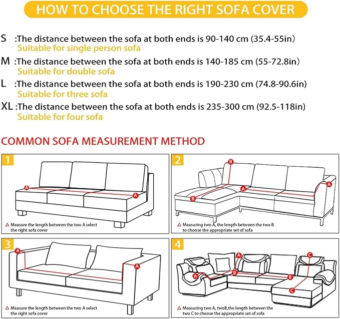 FKELYI Green Christmas Tree Sofa Slipcover Comfortable Sofa Couch Cover with Elastic Bottom Stretch Furniture Protector for Indoor XL