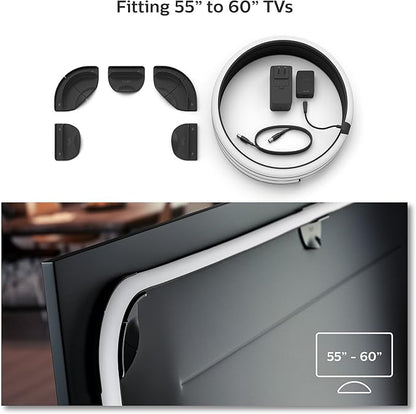 Philips Hue Play Gradient 55" Smart TV Light Strip - Flowing Multicolor LED Color-Changing TV BackLight - Sync with TV, Music, and Gaming - Requires Bridge and Sync Box - Control with App or Voice