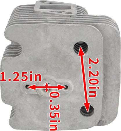 577257301 Cylinder Piston For RedMax EBZ6500 EBZ6500RH EBZ7500 EBZ7500RH Blower with Accessories Kit