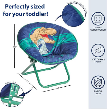 Idea Nuova Jurassic World Toddler Saucer Chair